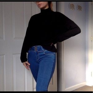 Black turtleneck